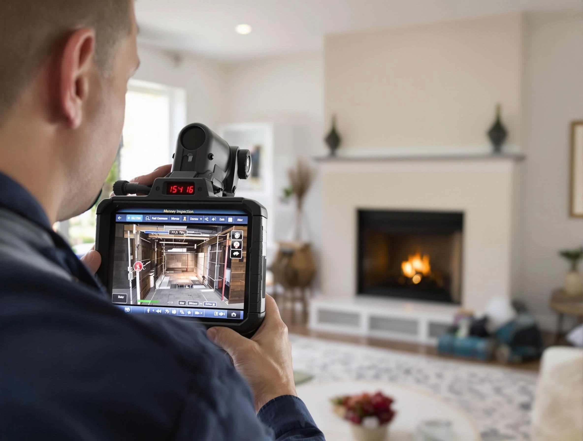 Bridgewater Chimney Sweep conducting a thorough chimney inspection in Bridgewater, NJ